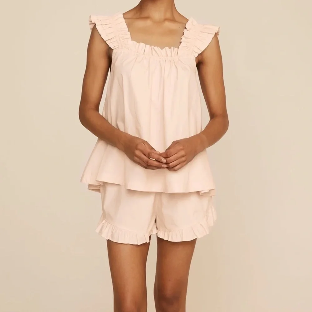 Nicolette Sleep Set - Cotton - Nude Blush (XS) - Picture 2 of 7